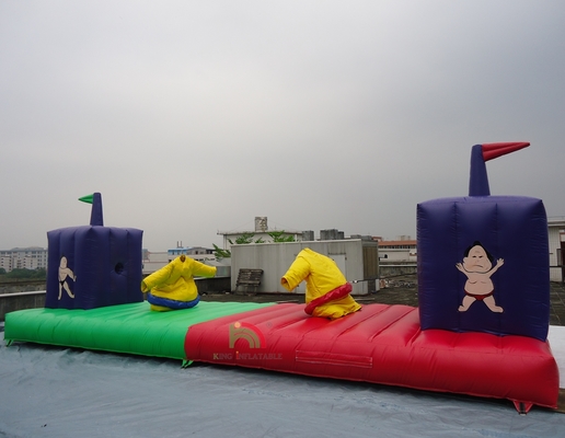 Gonfiabile di alta qualità Gioco Carnevale Casa di rimbalzo Tute Sumo Corsa con il Bungee per adulti e bambini ﻿