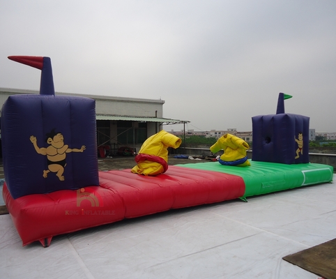 Gonfiabile di alta qualità Gioco Carnevale Casa di rimbalzo Tute Sumo Corsa con il Bungee per adulti e bambini ﻿