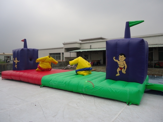 Gonfiabile di alta qualità Gioco Carnevale Casa di rimbalzo Tute Sumo Corsa con il Bungee per adulti e bambini ﻿
