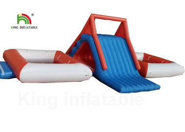 Impermeabilizzi il parco gonfiabile dell'acqua/campo da giuoco acquatico del parco con il trampolino per affitto