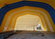 Tenda gonfiabile 32.81ft all'aperto su misura di evento con ad arco giallo