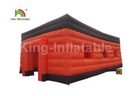10 * grande tenda gonfiabile nera rossa di evento 10m ignifuga ed impermeabile