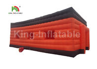 10 * grande tenda gonfiabile nera rossa di evento 10m ignifuga ed impermeabile