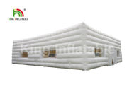 Colori bianco tenda gonfiabile del cubo di 6m x di 11 per affitto/la pubblicità della cabina gonfiabile