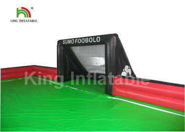 Giochi gonfiabili portatili/25 di sport di Red Green * corte gonfiabile di calcio 10m