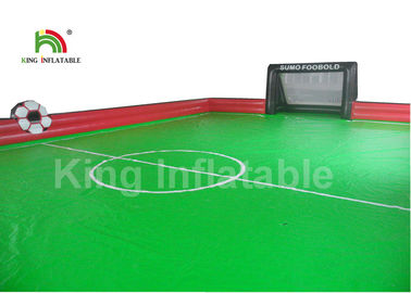Giochi gonfiabili portatili/25 di sport di Red Green * corte gonfiabile di calcio 10m