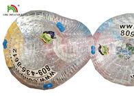 giocattolo gonfiabile della ruota di rotolamento dell'acqua del PVC/TPU di 1.0mm per spettacolo degli adulti