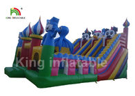parco di divertimenti gonfiabile blu della tela cerata del PVC Platone di 0.55mm/campo da giuoco all'aperto dei bambini