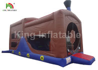 Castello di salto gonfiabile dei bambini, trampolini gonfiabili commerciali del PVC di 0.55mm