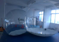 Globo gonfiabile della neve di Natale/chiara tenda della bolla con il materasso di aria e la chiusura lampo