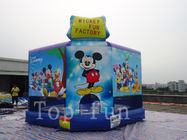 Castelli rimbalzante commerciali gonfiabili all'aperto dei bambini piccoli per noleggio Mickey Mouse