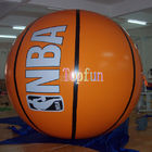 La pubblicità gonfiabile del campo da giuoco Balloons la forma di pallacanestro con stampa di Digital