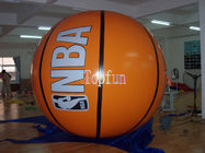 La pubblicità gonfiabile del campo da giuoco Balloons la forma di pallacanestro con stampa di Digital