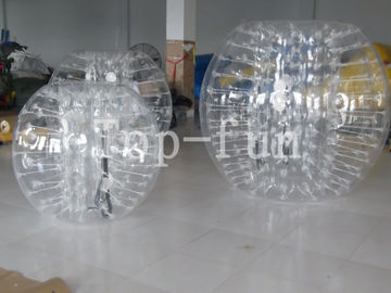 palla gonfiabile trasparente del paraurti del corpo del PVC/TPU di 1,2/1,5/1.8m per i bambini e gli adulti