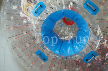 palla gonfiabile del paraurti trasparente del PVC/TPU di 1.0mm per i bambini e gli adulti/la palla paraurti del corpo