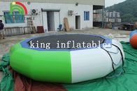 PVC di abitudine che fa galleggiare il trampolino elastico gonfiabile dell'acqua della struttura del giocattolo/metallo dell'acqua
