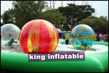 Palla gonfiabile Colourful dell'acqua del PVC/palla dell'acqua con il diametro di 2m per il parco di divertimenti