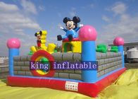 Mickey adorabile scherza il parco di divertimenti gonfiabile per divertimenti di salto PVC di 0.55mm - di 0.45mm