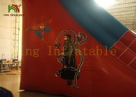 Grande Camera asciutta gonfiabile rossa di rimbalzo dello scorrevole di Uomo Ragno con la tela cerata del PVC
