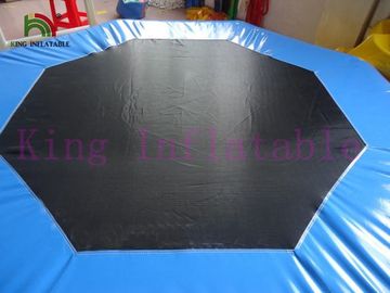 Giocattolo gonfiabile del blu/giallo 3m diametro dell'acqua del parco del trampolino del PVC per il parco dell'acqua