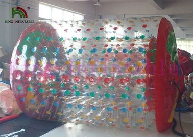 Giocattolo variopinto/rullo dell'acqua di esplosione con il diametro lungo TPU/del PVC 2.8m x 2.4m