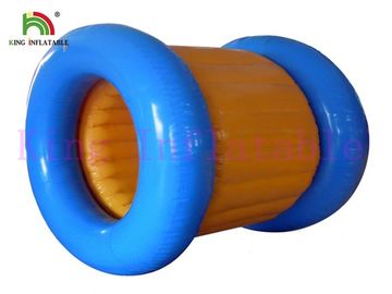 Giocattolo di camminata di giallo/blu acqua gonfiabile della palla del PVC dell'acqua di rotolamento per il parco dell'acqua