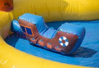 Camere di rimbalzo del PVC di tropico per i bambini, mini buttafuori del pirata con la piscina
