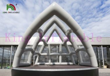 Tenda gonfiabile bianca di evento del PVC con forma del teatro dell'opera di Sydney ed il tetto trasparente