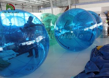 Il blu palla di camminata di /Water della palla dell'acqua del PVC o di TPU di 1,0 millimetri con CE ha approvato la pompa di aria