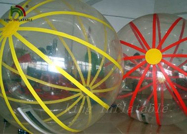Palla di camminata gonfiabile dell'acqua durevole del PVC/PTU delle corde variopinte dalla saldatrice dell'aria calda