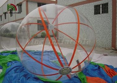 Palla di camminata gonfiabile dell'acqua durevole del PVC/PTU delle corde variopinte dalla saldatrice dell'aria calda