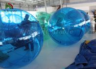 passeggiata gonfiabile blu del PVC del diametro di 2m sulla palla dell'acqua su misura per i bambini e gli adulti