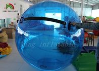 passeggiata gonfiabile blu del PVC del diametro di 2m sulla palla dell'acqua su misura per i bambini e gli adulti