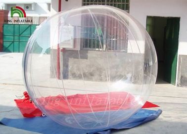 Chiara passeggiata gonfiabile trasparente TPU/del PVC sul Auto-supporto della palla dell'acqua per divertimento della famiglia