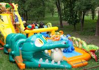Parco di divertimenti combinato multiuso del PVC di tema del parco/giungla di esplosione di colore selvaggio
