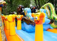 Parco di divertimenti combinato multiuso del PVC di tema del parco/giungla di esplosione di colore selvaggio