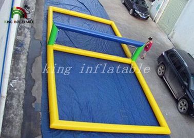 Dimensione gonfiabile ermetica su misura 12m (L)*6m della corte di beach volley del bene durevole di dimensione (W) per il gioco degli adulti dei bambini