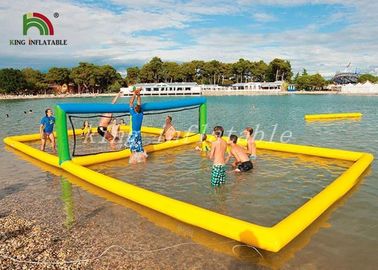 Dimensione gonfiabile ermetica su misura 12m (L)*6m della corte di beach volley del bene durevole di dimensione (W) per il gioco degli adulti dei bambini