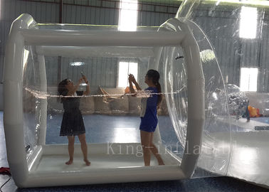 Tenda/pallone trasparenti gonfiabili romantici della bolla del PVC dell'OEM 0.8mm per il partito