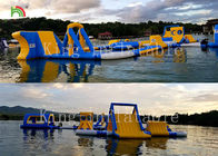 L'acqua all'aperto di galleggiamento gonfiabile gigante dell'estate del parco dell'acqua parcheggia la dimensione 30*25 m. dei giochi di sport