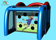 Castello di salto di calcio dei giochi di sport del portone dei bambini di combinazione dei buttafuori multifunzionali gonfiabili del giocattolo