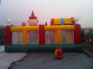 Parco di divertimenti gonfiabile dei bambini all'aperto svegli/campo da giuoco gonfiabile del pagliaccio