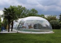 Tenda trasparente gonfiabile commerciale della copertura della cupola della piscina di 8m