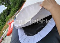 Giochi gonfiabili neri di sport dell'airbag 4.9*3.7*1m della pista ciclabile