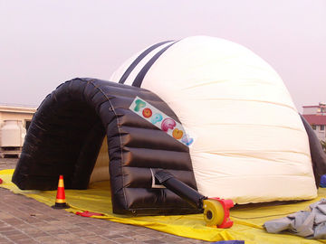 Tenda gonfiabile su misura del tunnel della cupola/tenda proiettiva gonfiabile all'aperto di eventi