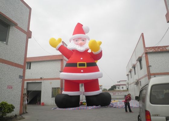 A prova di fuoco   festa di nylon Santa Claus gonfiabile di natale 210D