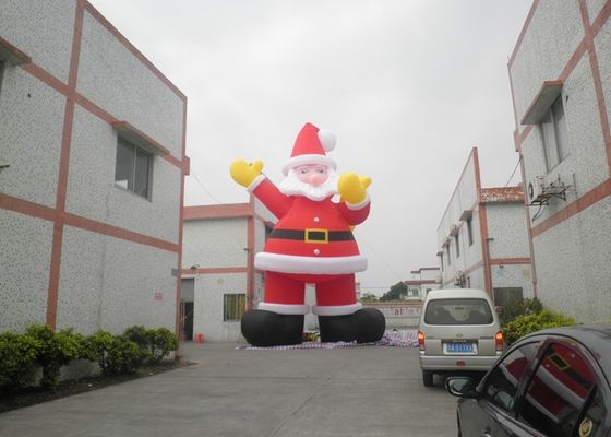 A prova di fuoco   festa di nylon Santa Claus gonfiabile di natale 210D