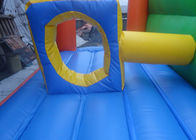 Fortifichi il tipo castello di salto gonfiabile con lo scorrevole per il parco di divertimenti all'aperto dei bambini