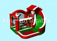 Castelli rimbalzante dei prodotti gonfiabili di Natale EN71 con la tela cerata del PVC dello scorrevole