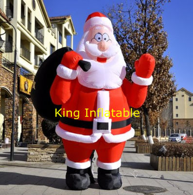210D 2m Santa Claus For Home Backyard gonfiabile alta 3m